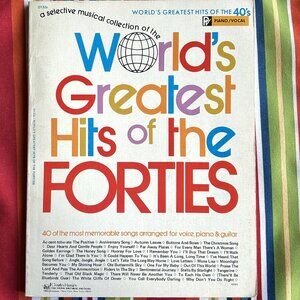 Greatest Hits of the 40's Music Book